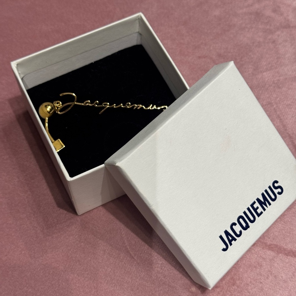 JACQUEMUS Signature Gold-Tone Navel Piercing